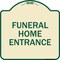 Signmission Entrance Funeral Home Entrance Heavy-Gauge Aluminum Architectural Sign, 18" H, TG-1818-24094 A-DES-TG-1818-24094 - alternate 1